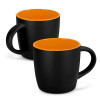 Black Orange Fitzroy Coffee Mugs